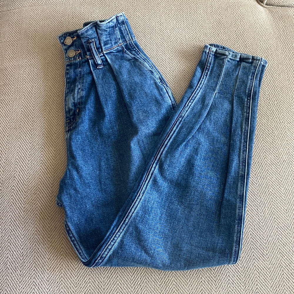 Hollister Ultra High-rise Paper bag waist Jenas